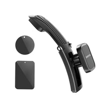 Заредете изображение във визуализатора на галерията – Borofone Car holder BH17 Ice Jade magnetic on dashboard black
