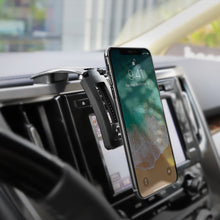 Заредете изображение във визуализатора на галерията – Borofone Car holder BH17 Ice Jade magnetic on dashboard black
