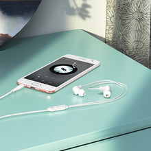 Заредете изображение във визуализатора на галерията – Borofone Earphones BM64 Goalant with microphone white
