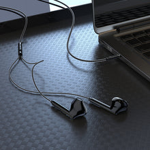Заредете изображение във визуализатора на галерията – Borofone Earphones BM63 Melodic with microphone black
