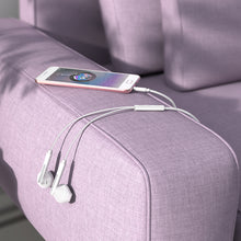 Заредете изображение във визуализатора на галерията – Borofone Earphones BM63 Melodic with microphone white
