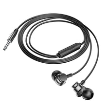 Заредете изображение във визуализатора на галерията – Borofone Earphones BM62 Prosperity with microphone black
