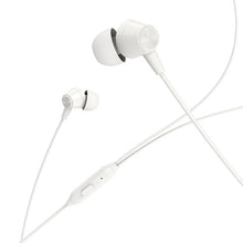 Заредете изображение във визуализатора на галерията – Borofone Earphones BM20 DasMelody with microphone white
