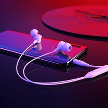 Заредете изображение във визуализатора на галерията – Borofone Earphones BM20 DasMelody with microphone white
