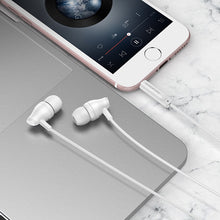 Заредете изображение във визуализатора на галерията – Borofone Earphones BM61 Wanderer with microphone white
