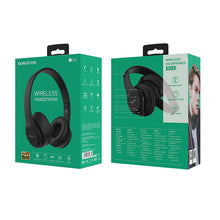 Заредете изображение във визуализатора на галерията – Borofone Headphones BO4 Charming Rhyme Bluetooth black
