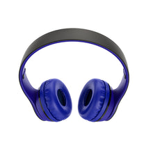 Заредете изображение във визуализатора на галерията – Borofone Headphones BO4 Charming Rhyme Bluetooth blue
