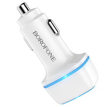Заредете изображение във визуализатора на галерията – Borofone Car charger BZ14 Max - 2xUSB - 2,4A white
