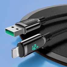 Заредете изображение във визуализатора на галерията – KAKU Cable KSC-599 Kuxian - USB to Lightning - 1,2 metres black
