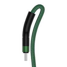 Заредете изображение във визуализатора на галерията – KAKU Cable KSC-481 Yatu 3 in 1 - USB to Type C, Micro USB, Lightning - 3,2A 1,2 metres black
