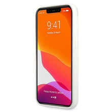 Заредете изображение във визуализатора на галерията – Original KARL LAGERFELD Case Silicone Stack Logo KLHCP13XSLKLWH for Iphone 13 Pro Max white
