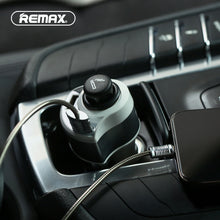 Заредете изображение във визуализатора на галерията – REMAX Car Charger RCC-218 Journey Series - 2xUSB + cigarette lighter socket - 24W 4,8A White
