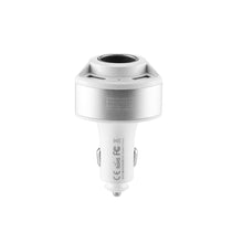 Заредете изображение във визуализатора на галерията – REMAX Car Charger RCC-218 Journey Series - 2xUSB + cigarette lighter socket - 24W 4,8A White
