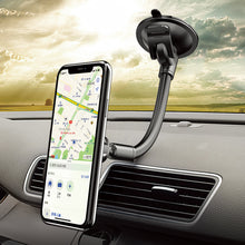Заредете изображение във визуализатора на галерията – KAKU Car holder KSC-473B Yuanxing magnetic with windshield mount black
