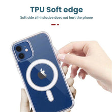Заредете изображение във визуализатора на галерията – TEL PROTECT MagSilicone Case for Iphone 12 Transparent

