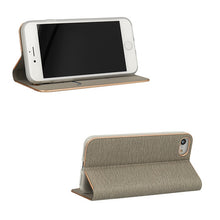 Заредете изображение във визуализатора на галерията – Vennus Book Case with frame for Samsung Galaxy S22 Ultra grey
