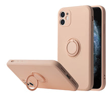 Заредете изображение във визуализатора на галерията – Vennus Silicone Ring for Iphone 12 Light pink
