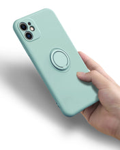 Заредете изображение във визуализатора на галерията – Vennus Silicone Ring for Iphone 12 Pro Red
