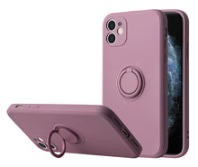Заредете изображение във визуализатора на галерията – Vennus Silicone Ring for Iphone 13 Mini Purple
