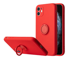 Заредете изображение във визуализатора на галерията – Vennus Silicone Ring for Iphone 13 Pro Max Red
