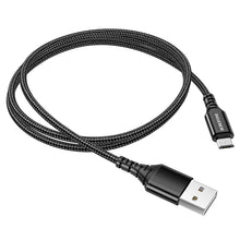 Заредете изображение във визуализатора на галерията – Borofone Cable BX54 Ultra Bright - USB to Micro USB - 2,4A 1 metre black
