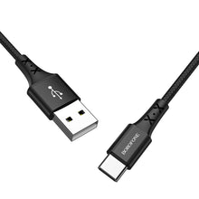 Заредете изображение във визуализатора на галерията – Borofone Cable BX20 Enjoy - USB to Type C - 2A 1 metre black
