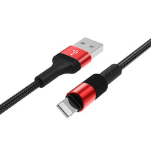 Заредете изображение във визуализатора на галерията – Borofone Cable BX21 Outstanding - USB to Lightning - 2,4A 1 metre red
