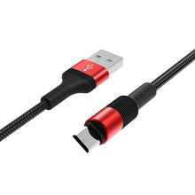 Заредете изображение във визуализатора на галерията – Borofone Cable BX21 Outstanding - USB to Micro USB - 2,4A 1 metre red
