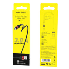 Заредете изображение във визуализатора на галерията – Borofone Cable BX21 Outstanding - USB to Type C - 3A 1 metre red
