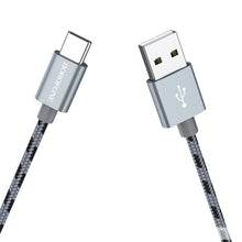 Заредете изображение във визуализатора на галерията – Borofone Cable BX24 Ring Current - USB to Type C - 3A 1 metre grey
