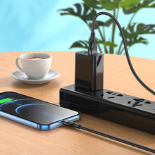 Заредете изображение във визуализатора на галерията – Borofone Cable BX61 Source - USB to Lightning - 2,4A 1 metre black
