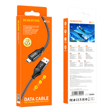 Заредете изображение във визуализатора на галерията – Borofone Cable BX56 Delightful - USB to Micro USB - 2,4A 1 metre black

