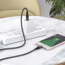 Заредете изображение във визуализатора на галерията – Borofone Cable BX56 Delightful - USB to Micro USB - 2,4A 1 metre black

