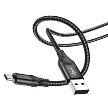 Заредете изображение във визуализатора на галерията – Borofone Cable BX56 Delightful - USB to Type C - 3A 1 metre black
