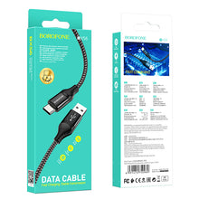 Заредете изображение във визуализатора на галерията – Borofone Cable BX56 Delightful - USB to Type C - 3A 1 metre black
