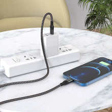 Заредете изображение във визуализатора на галерията – Borofone Cable BX56 Delightful - Type C to Lightning - PD 20W 1 metre black
