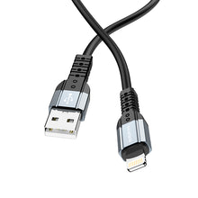 Заредете изображение във визуализатора на галерията – Borofone Cable BX64 Special Silicone - USB to Lightning - 2,4A 1 metre black
