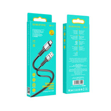 Заредете изображение във визуализатора на галерията – Borofone Cable BX64 Special Silicone - USB to Micro USB - 3A 1 metre black
