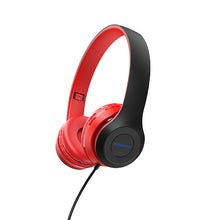 Заредете изображение във визуализатора на галерията – Borofone Headphones BO5 Star with microphone red
