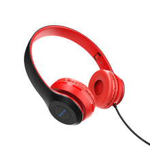 Заредете изображение във визуализатора на галерията – Borofone Headphones BO5 Star with microphone red
