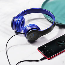 Заредете изображение във визуализатора на галерията – Borofone Headphones BO5 Star with microphone red
