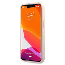 Заредете изображение във визуализатора на галерията – Original Case GUESS 4G Collection Hardcase with Ring GUHCP13L4GMRPI for Iphone 13 Pro Pink
