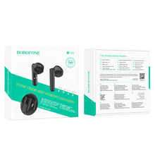 Заредете изображение във визуализатора на галерията – Borofone TWS Bluetooth Earphones BW08 Luxury Black
