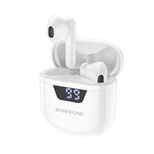Заредете изображение във визуализатора на галерията – Borofone TWS Bluetooth Earphones BW05 Pure Tone White
