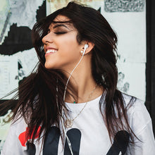Заредете изображение във визуализатора на галерията – Borofone Earphones BM32 Plus Original Series Lightning plug white

