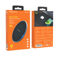 Заредете изображение във визуализатора на галерията – Borofone Wireless induction charger BQ3 Pro 15W black
