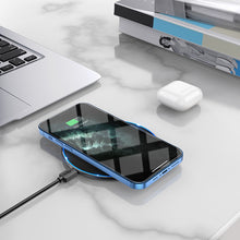 Заредете изображение във визуализатора на галерията – Borofone Wireless induction charger BQ3 Pro 15W black
