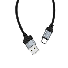 Заредете изображение във визуализатора на галерията – Borofone Cable BX28 Dignity - USB to Typ C - 2,4A 1 metre grey
