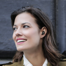 Заредете изображение във визуализатора на галерията – Borofone TWS Bluetooth Earphones BW06 Manner Black
