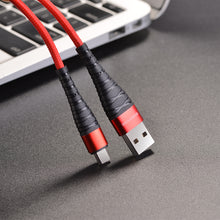 Заредете изображение във визуализатора на галерията – Borofone Cable BX32 Munificent - USB to Micro USB - 2.4A 1 metre red
